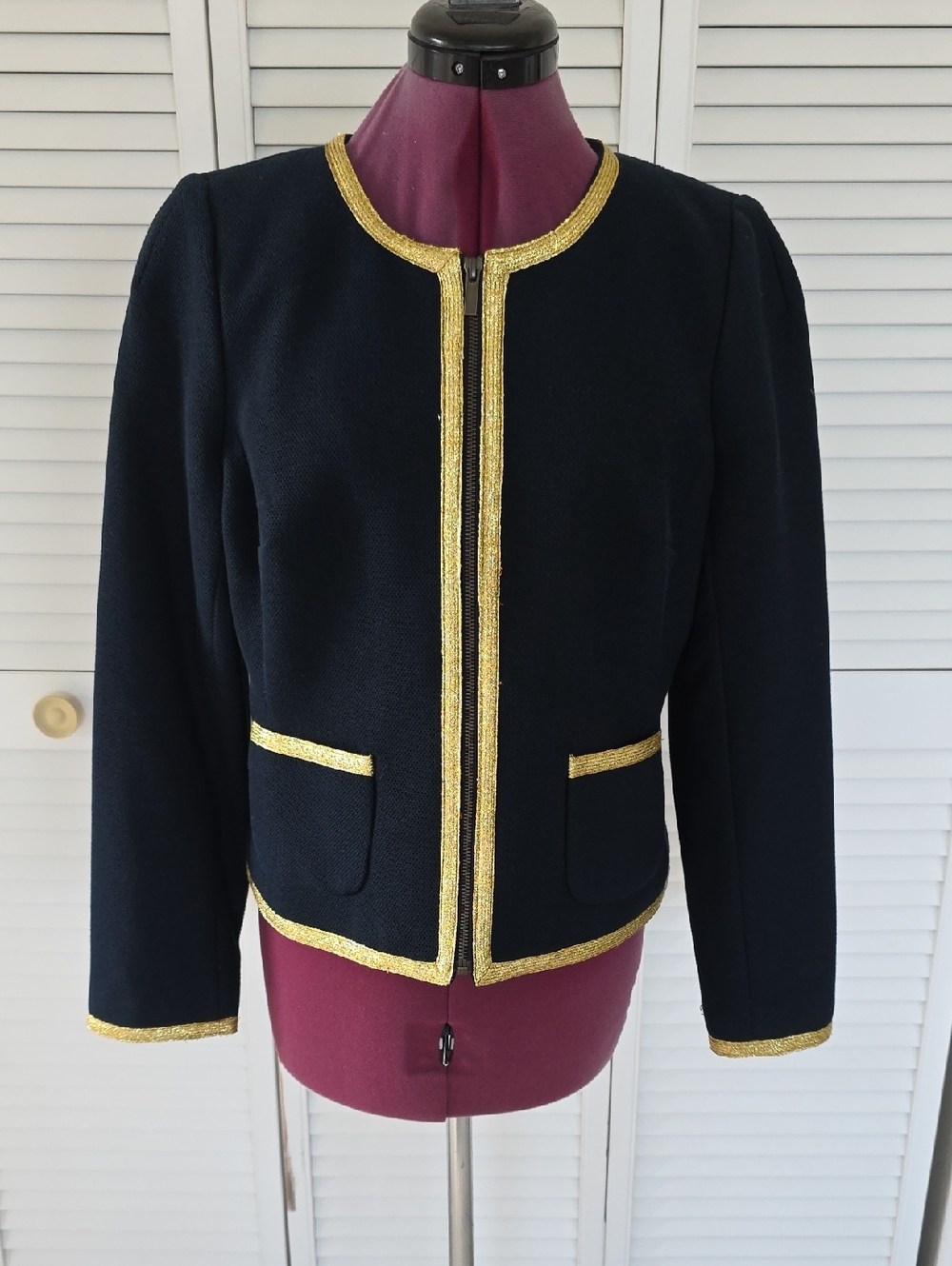 Banana Republic Navy Jacket Size 10